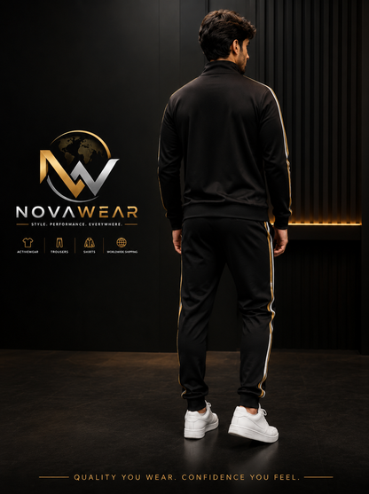 🖤 NovaWear™ Elite Black Medical Scrub Set